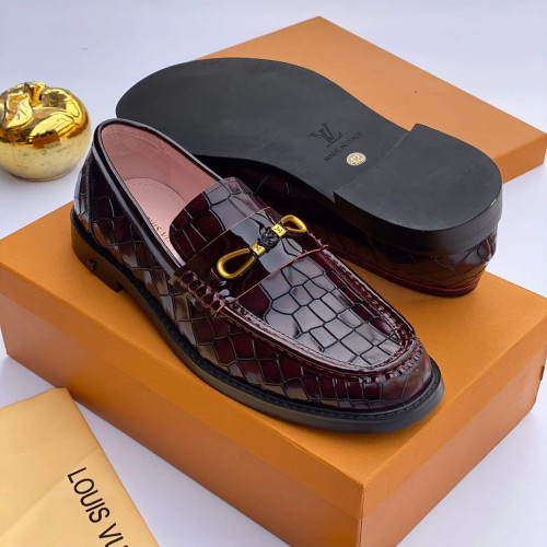 Louis Vuitton Italian Designer shoe - Wine