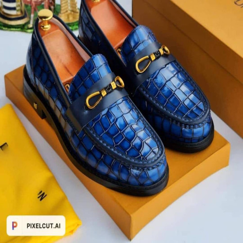 Louis Vuitton Italian Designer shoe - Blue