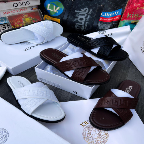 Versace Italian Pam Slippers