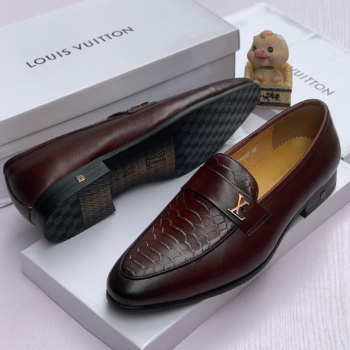 Louis Vuitton Corporate Italian shoes - Coffee