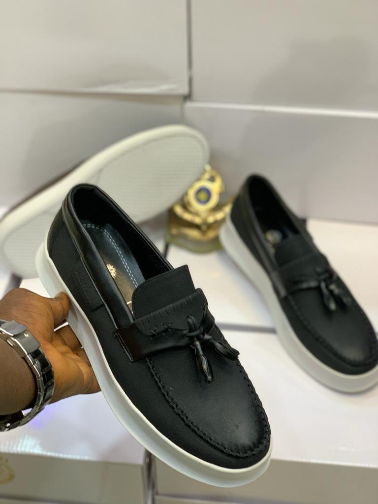 Timberland Men’s Trending Black Loafers - Elite Footwears
