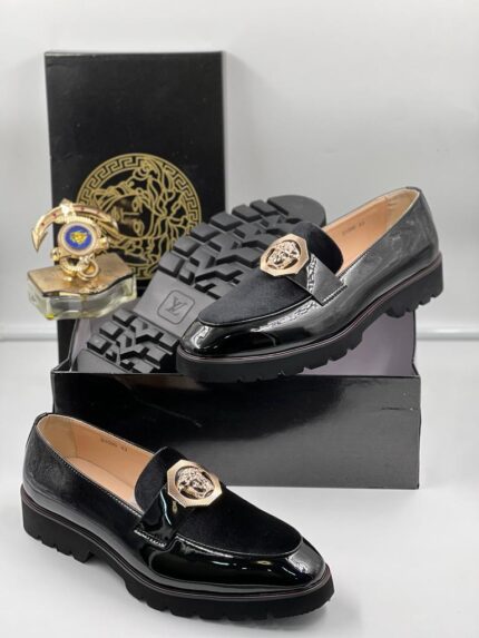 Men's Fashion Gold Stone Shoe