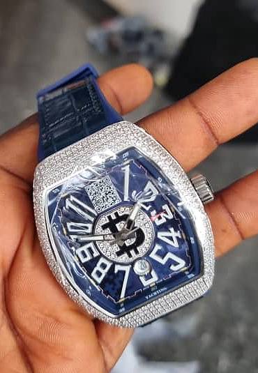 Bitcon Luxury Ice Wrist Watch
