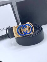 Gucci Luxury Belt and Wallet Combo