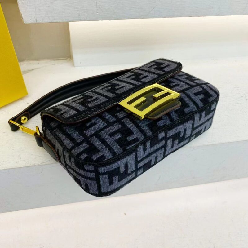 Mini Fendi swede bag