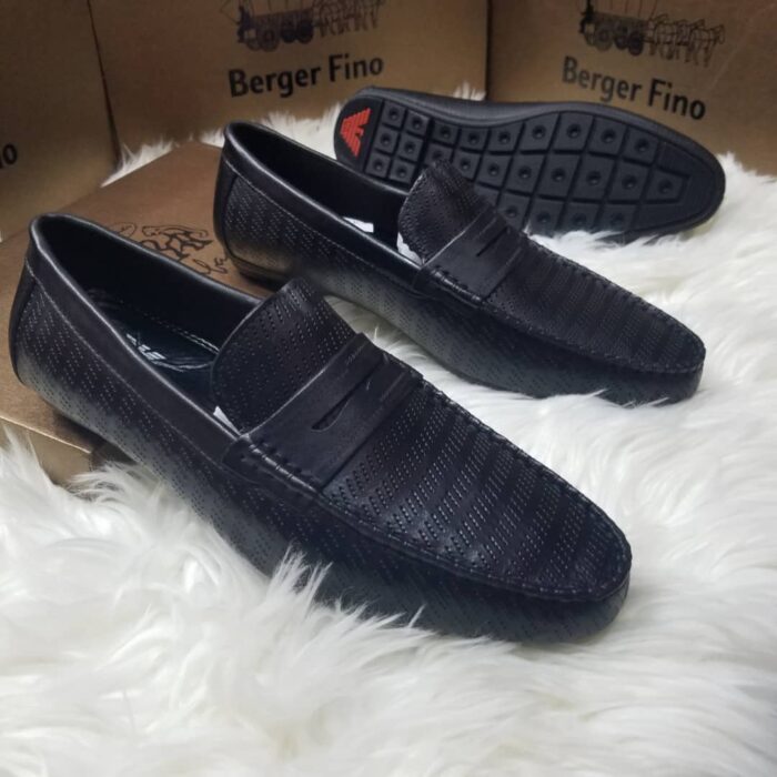 Men's Black Loafers