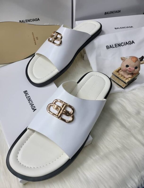 High Quality Balenciaga Men's Palm Slippers