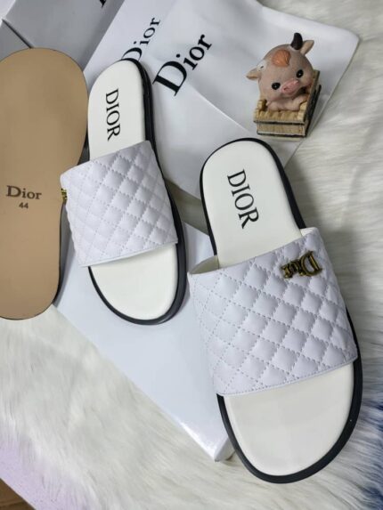 High Quality Men's Dior Palm Slippers