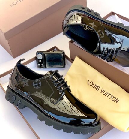 Lace Up Louis Vuitton Italian Shoes