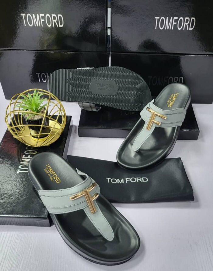 Tom Ford Simple Leather Slippers